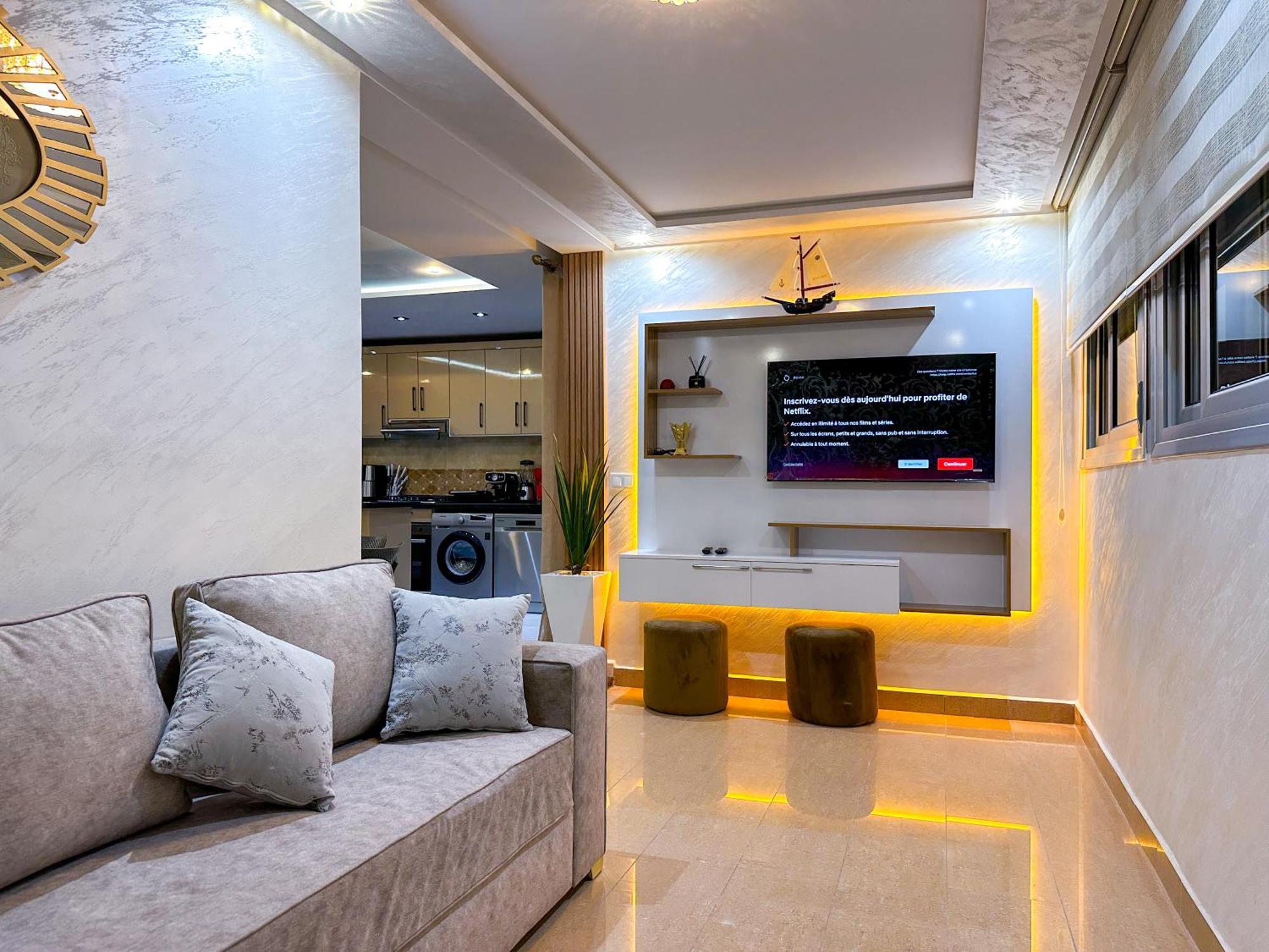 Elite Holiday Home - Luxury & Centric Flat Tânger Exterior foto