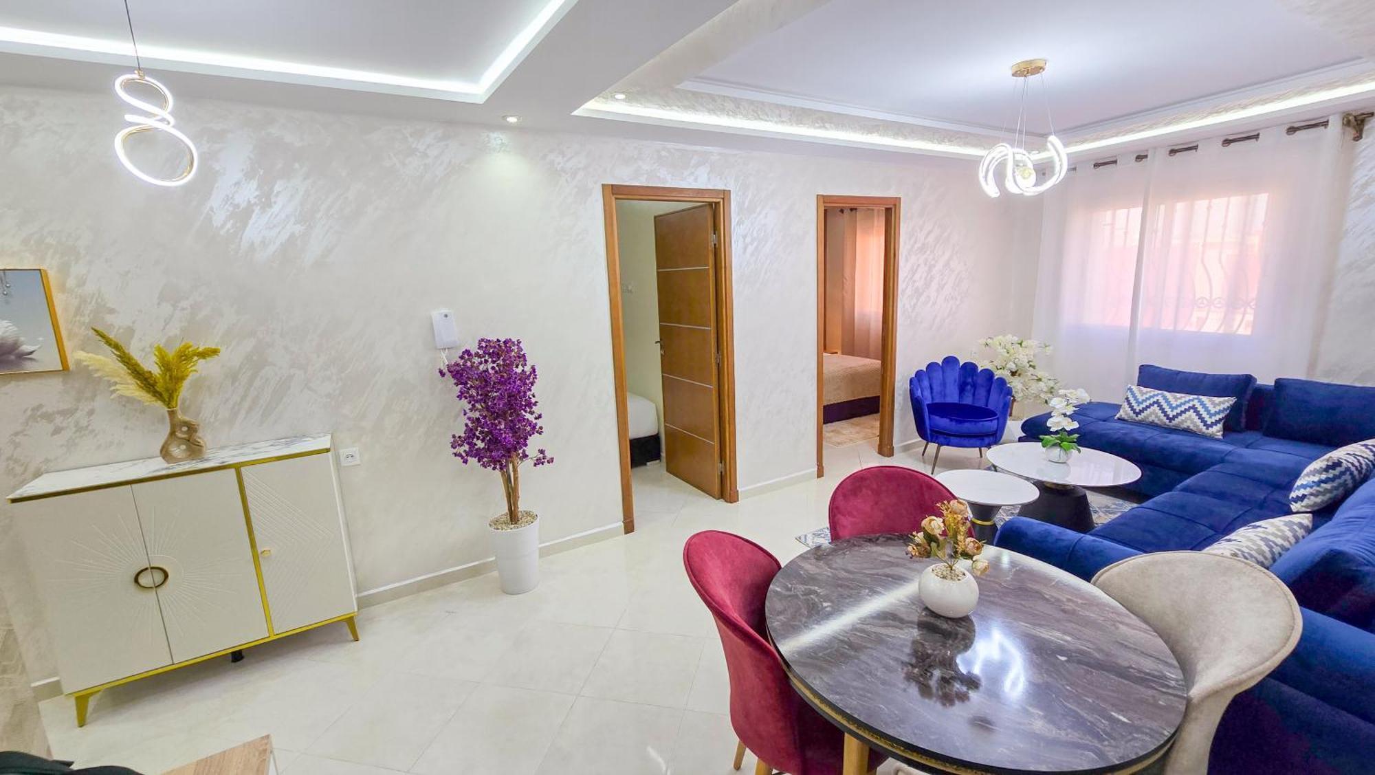 Elite Holiday Home - Luxury & Centric Flat Tânger Quarto foto