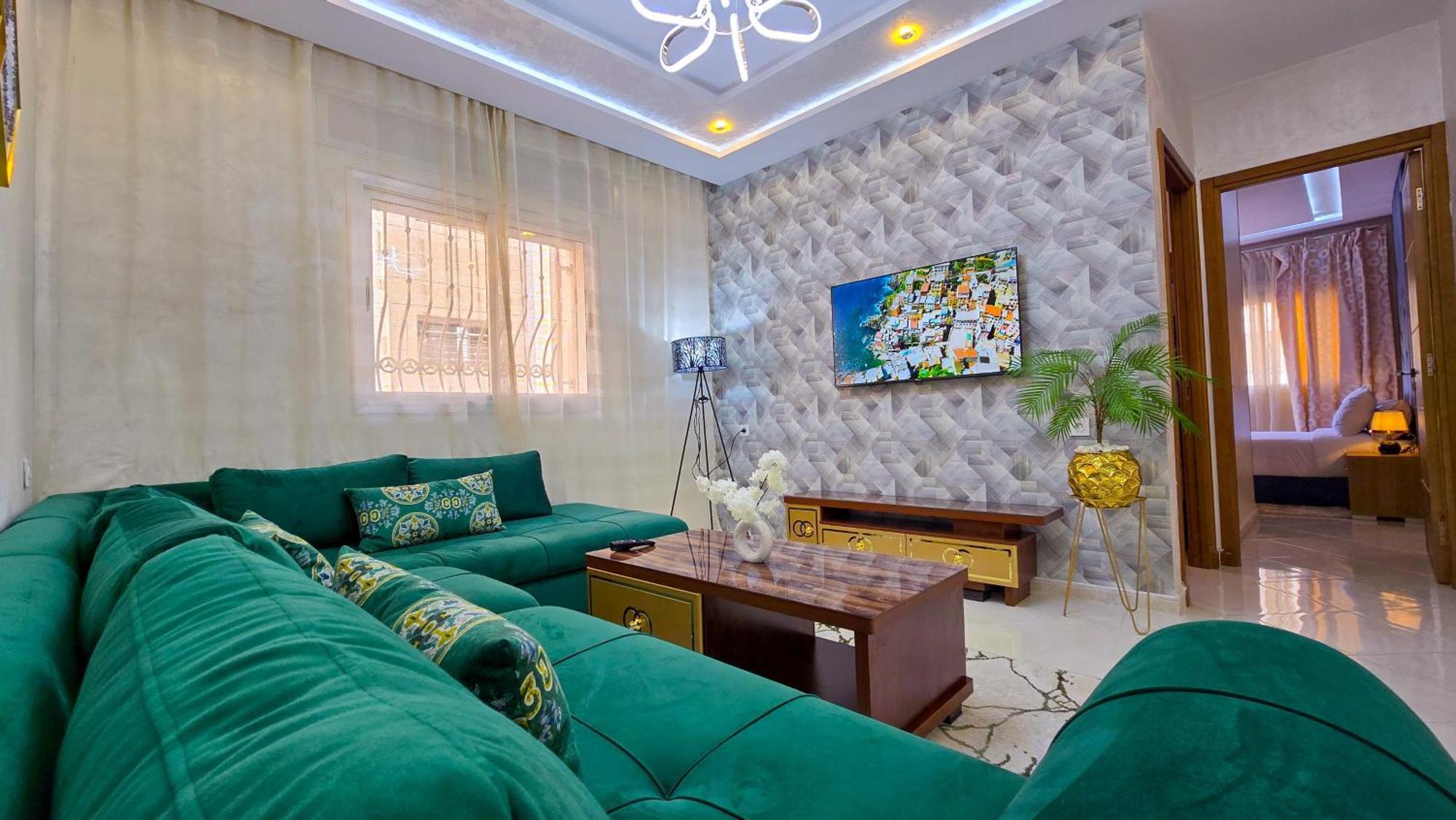 Elite Holiday Home - Luxury & Centric Flat Tânger Exterior foto